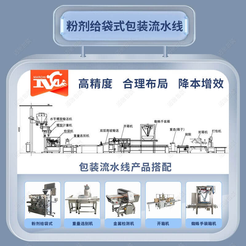 消毒（dú）粉包裝流水線